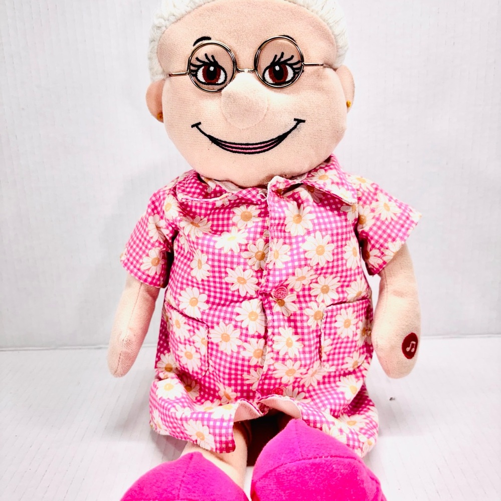 Abuelita Rosa & Abuelo Paco Plush Doll Singing Grandparents Kids Preferred - Picture 3 of 9